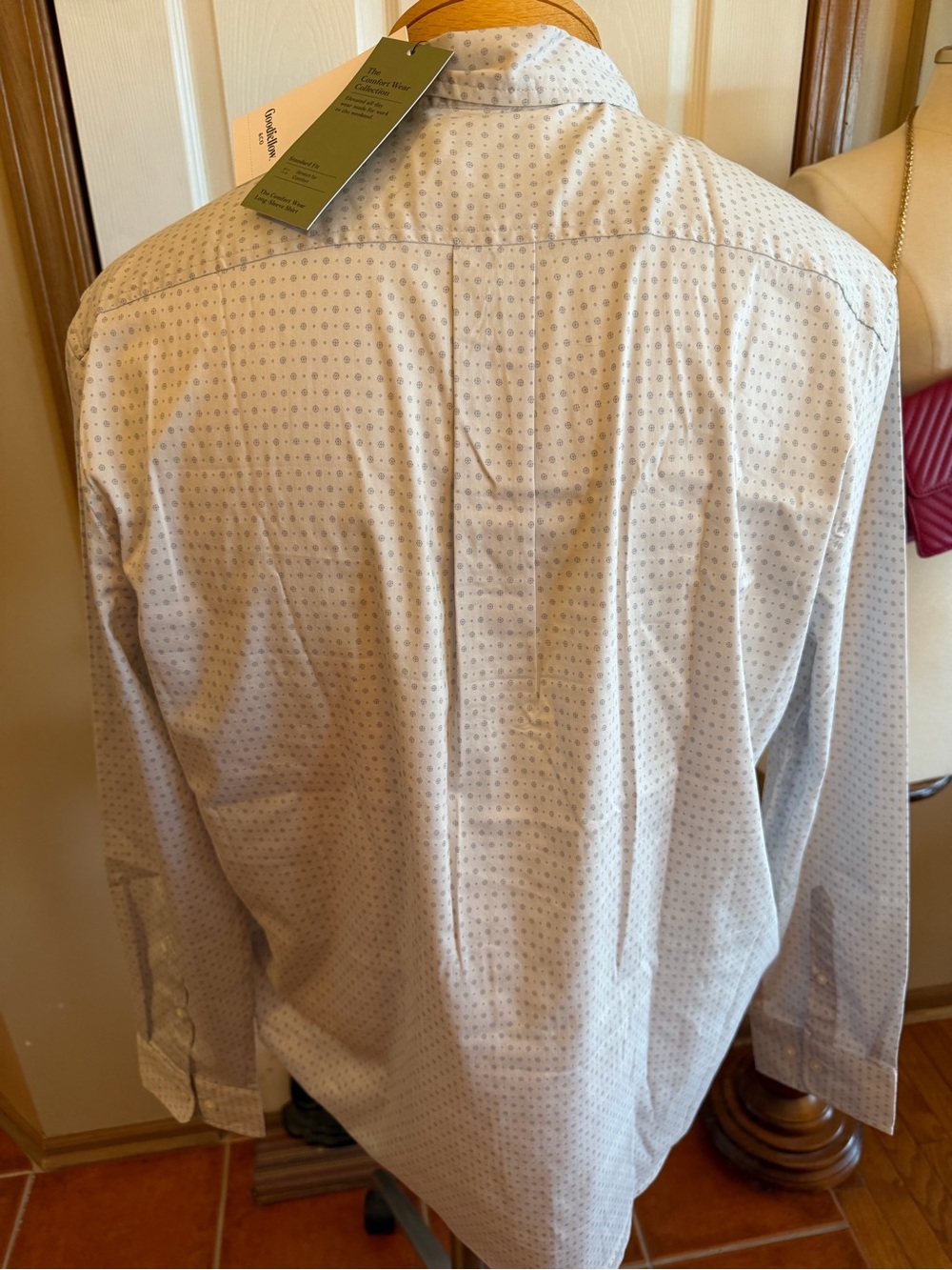Goodfellow & Co Micro-Pattern Dress Shirt - Picture 3 of 9